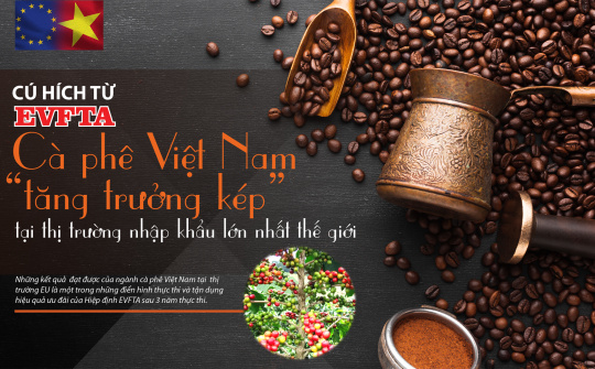 [Emagazine] Cú hích từ EVFTA: Cà phê Việt Nam “tăng trưởng kép” tại thị trường nhập khẩu lớn nhất thế giới