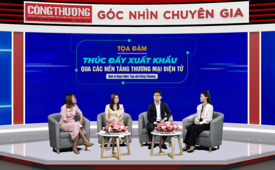 Hỗ trợ thúc đẩy xuất khẩu qua các nền tảng thương mại điện tử