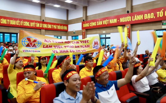 TKV: Sôi nổi Hội thi An toàn vệ sinh viên giỏi TKV lần thứ 12