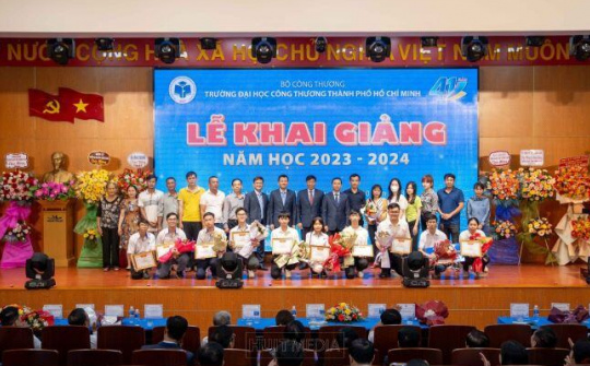 Trường Đại học Công Thương TP. Hồ Chí Minh vinh danh 10 tân sinh viên có điểm đầu vào cao năm 2023