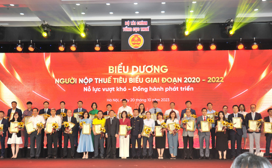 Tổng cục Thuế biểu dương 138 doanh nghiệp nộp thuế tiêu biểu