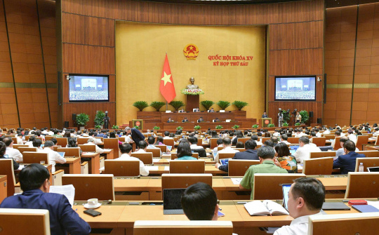 Hôm nay (24/10), Quốc hội sẽ thông qua danh sách lấy phiếu tín nhiệm