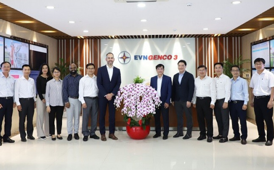 EVNGENCO3 làm việc với GE về quản lý vận hành, bảo dưỡng Nhà máy điện Phú Mỹ
