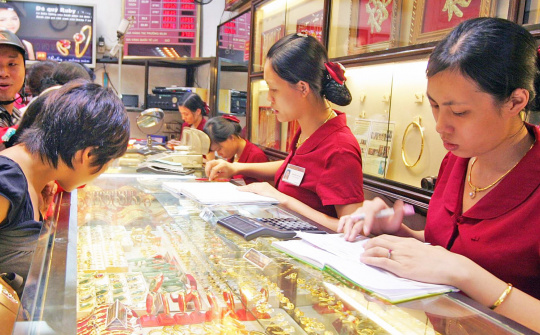 Sửa quy định liên quan đến giao dịch, mua bán vàng miếng