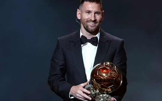 Lionel Messi giành Quả bóng Vàng 2023
