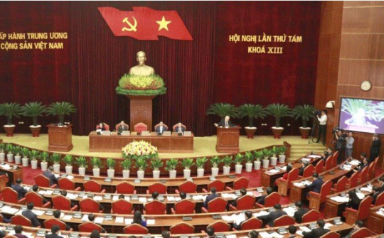 Thông cáo báo chí ngày làm việc thứ ba của Hội nghị Trung ương 8