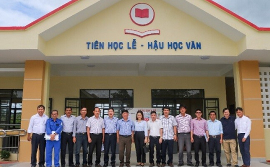 Thủy điện Vĩnh Sơn - Sông Hinh tài trợ xây dựng Trường học tại tỉnh Phú Yên