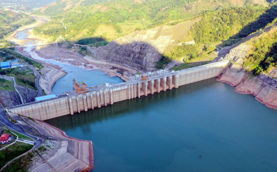 Mực nước hồ thủy điện ngày 5/10: Mực nước nhiều thủy điện giảm, hồ Lai Châu hạ gần 1,5m