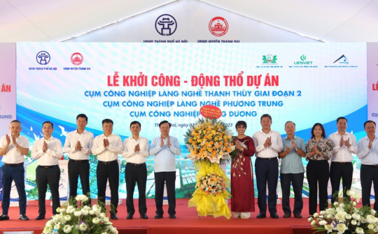 Thanh Oai - Hà Nội: Kéo doanh nghiệp làng nghề vào cụm công nghiệp