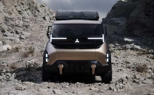 Mitsubishi D:X Concept: Mẫu MPV với thiết kế "siêu độc lạ"