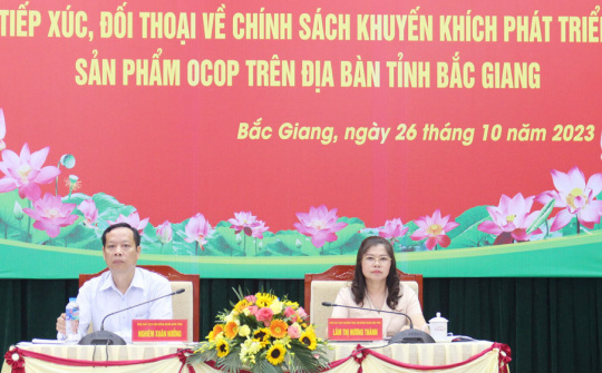Bắc Giang ban hành nhiều chính sách hỗ trợ phát triển sản phẩm OCOP