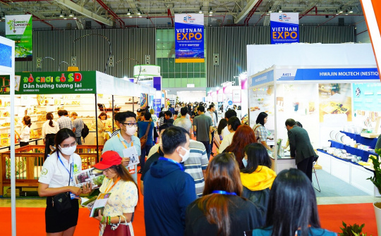 VIETNAM EXPO 2023 tại TP. Hồ Chí Minh quy tụ 1.600 gian hàng