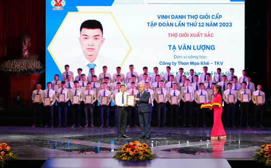 TKV: Vinh danh 254 thợ giỏi xuất sắc cấp Tập đoàn