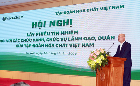 VINACHEM tổ chức Hội nghị người đại diện phần vốn và Lấy phiếu tín nhiệm lãnh đạo