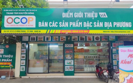 Nghệ An: Nhiều giải pháp đẩy mạnh tìm kiếm thị trường cho các sản phẩm OCOP