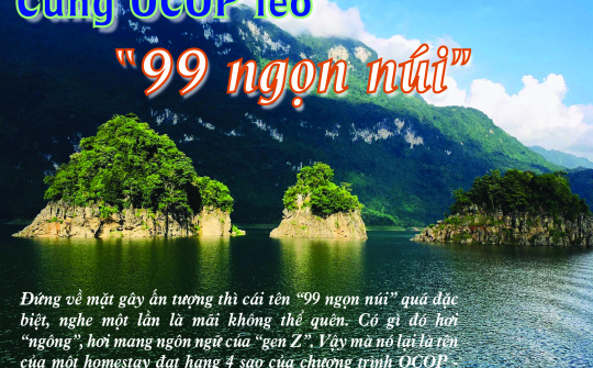 Cùng OCOP leo “99 ngọn núi” huyền thoại
