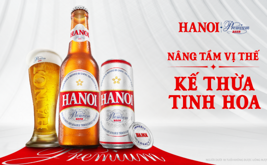 Bia  Hà Nội ra mắt dòng sản phẩm cao cấp - Hanoi Premium