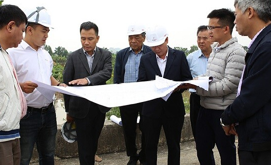 Chủ tịch HĐTV EVNNPT kiểm tra tiến độ thi công Dự án đường dây 500kV mạch 3