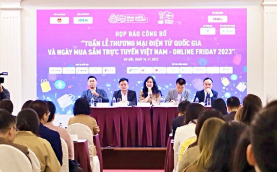 Ngày mua sắm trực tuyến Việt Nam - Online Friday 2023: Mục tiêu chốt 3 triệu đơn hàng