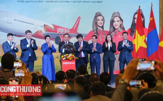 Công bố đường bay thẳng giữa Việt Nam và Mông Cổ