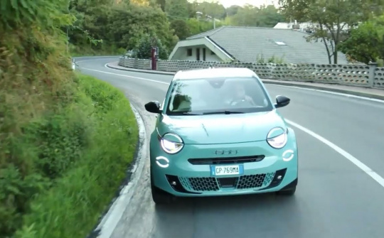 SUV điện Fiat 600e 2024 đã "lộ diện"
