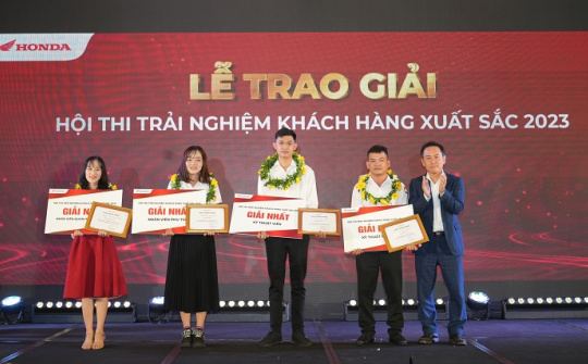 Chung kết Hội thi Trải nghiệm khách hàng xuất sắc 2023 Honda Việt Nam