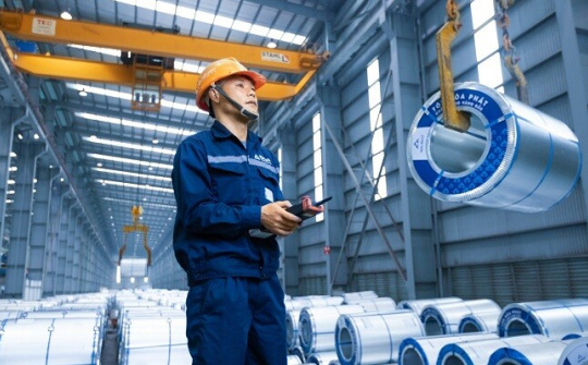 Sản lượng bán hàng thép Hòa Phát trong tháng 10 đạt 635.000 tấn