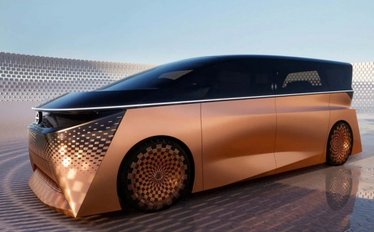 Nissan Hyper Tourer minivan: Mẫu concept chạy điện có thiết kế siêu dị