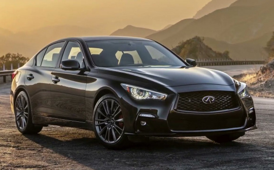 Infiniti Q50 Black Opal Edition 2023 ra mắt với màu sơn thay đổi