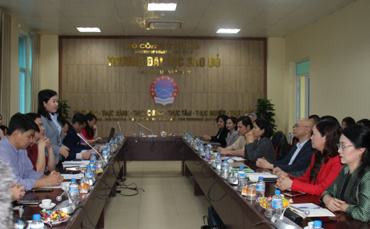 Trường Đại học Sao Đỏ lấy thế mạnh “lõi” hướng tới đào tạo nghề logistics