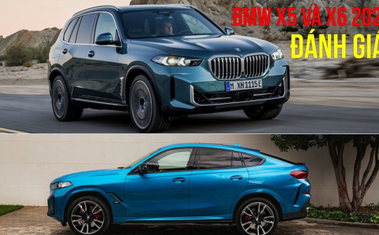 Đánh giá chi tiết BMW X5 và X6 2024 vừa ra mắt: Nhiều điểm mới đáng chú ý