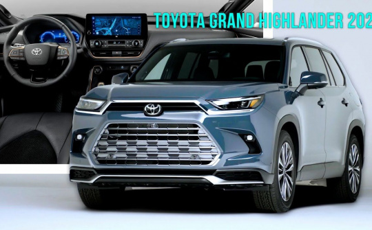 Đánh giá Toyota Grand Highlander 2023 - Mẫu SUV ba hàng ghế chuẩn dành cho gia đình
