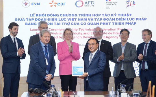 Tập đoàn Điện lực Việt Nam tiếp Tổng giám đốc AFD