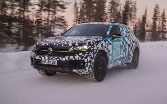 Xem trước mẫu SUV Volkswagen Touareg 2023 sắp ra mắt