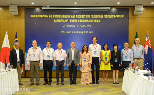 Các nước CPTPP và Anh ngồi lại đàm phán về việc Anh gia nhập Hiệp định