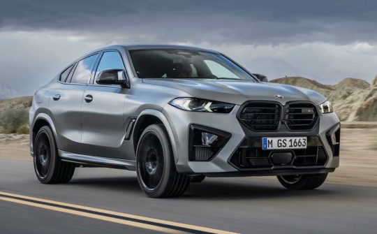 BMW X6 M Competition facelift 2023: Nội thất hiện đại, cải tiến hiệu suất vận hành