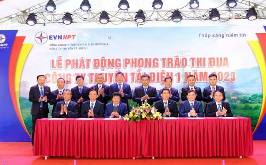 Công ty Truyền tải Điện 1 phát động phong trào thi đua năm 2023
