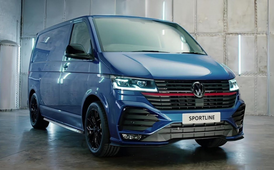 Volkswagen Transporter T6.1 Sportline ra mắt: Phong cách và thể thao hơn