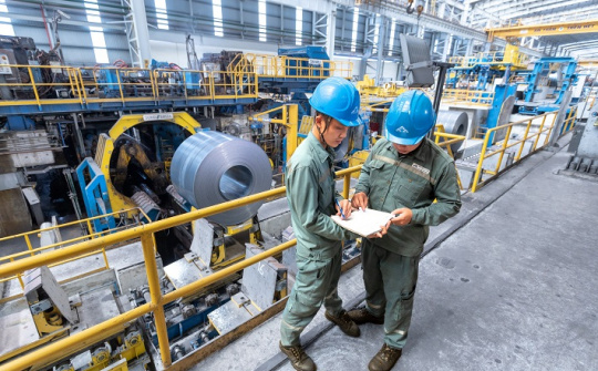 Hòa Phát cung cấp cho thị trường 402.000 tấn thép trong tháng 1
