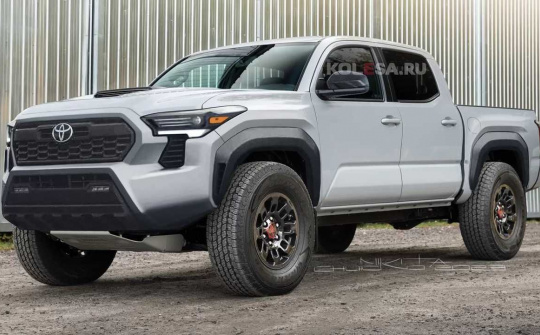"Vén màn" xe bán tải Toyota Tacoma 2024 – đối thủ khiến Ford Ranger phải dè chừng
