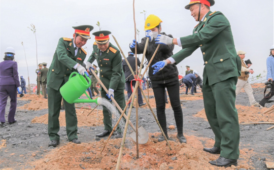 Tổng công ty Đông Bắc hưởng ứng “Tết trồng cây đời đời nhớ ơn Bác Hồ”