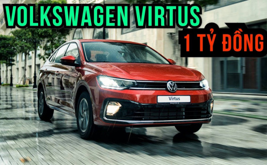 Chi tiết Volkswagen Virtus 2023 giá 1 tỷ đồng, lấy gì cạnh tranh Vios và Accent?