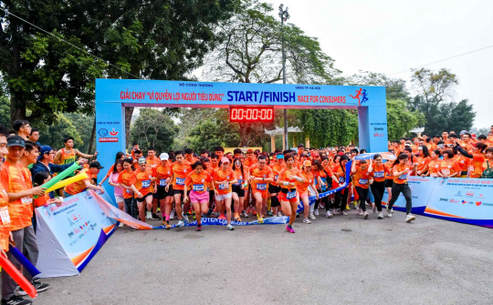 Hơn 1.000 người tham gia Giải chạy “Vì quyền lợi người tiêu dùng” - Race for consumers