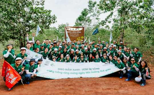 Nestlé Việt Nam được ghi nhận về nỗ lực bảo vệ rừng, góp phần giảm tác động từ biến đổi khí hậu