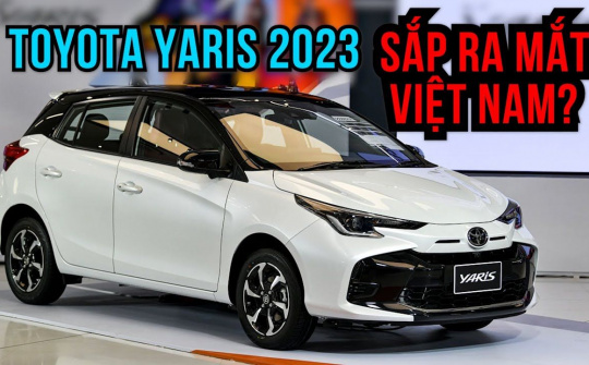 Chi tiết Toyota Yaris 2023 vừa ra mắt, giá từ 378 triệu đồng tại Thái Lan