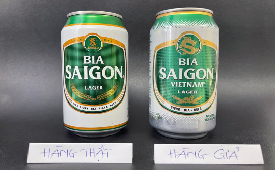 Vụ giả mạo nhãn hiệu BIA SAIGON: Xử phạt cá nhân và pháp nhân vi phạm 3,7 tỉ đồng