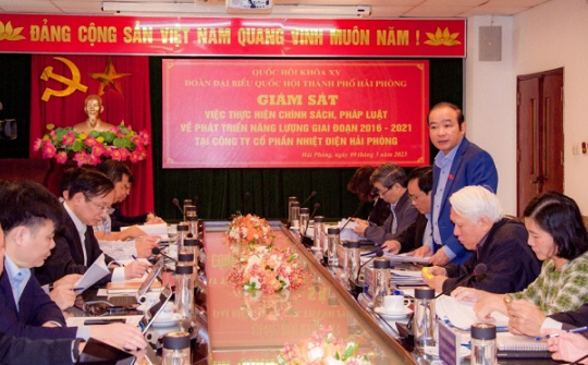 Nhiệt điện Hải Phòng thực hiện tốt chính sách, pháp luật về phát triển năng lượng