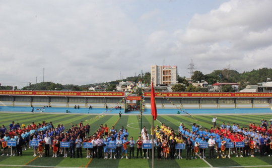 TKV: Tưng bừng khai mạc Giải các môn thể thao dân tộc năm 2023