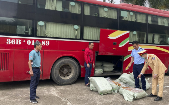 Quảng Ninh: Phát hiện gần 500kg lòng lợn sấy khô ẩm mốc, chảy nước bốc mùi hôi thối