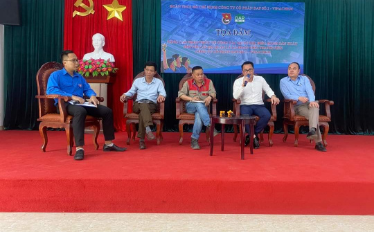 Tuổi trẻ DAP số 2 - Vinachem: Nâng cao nhận thức về quản trị, điều hành sản xuất